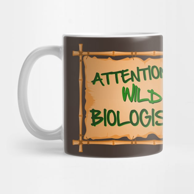 Biology is the science of life by SpassmitShirts